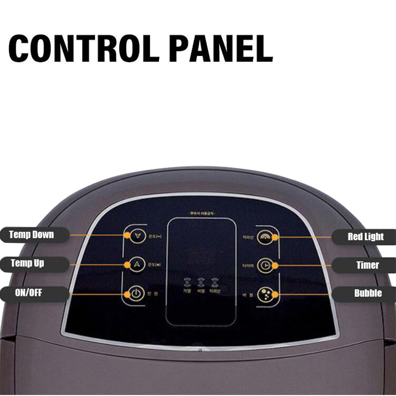 JD-618 automaattinen jalkakylpyhierontalaite pyörivillä hierontateloilla